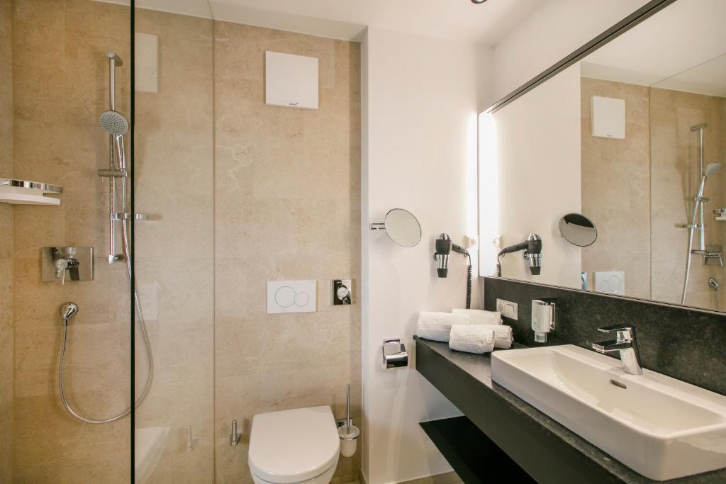 Koupelna v ubytování Vital-Hotel-Styria