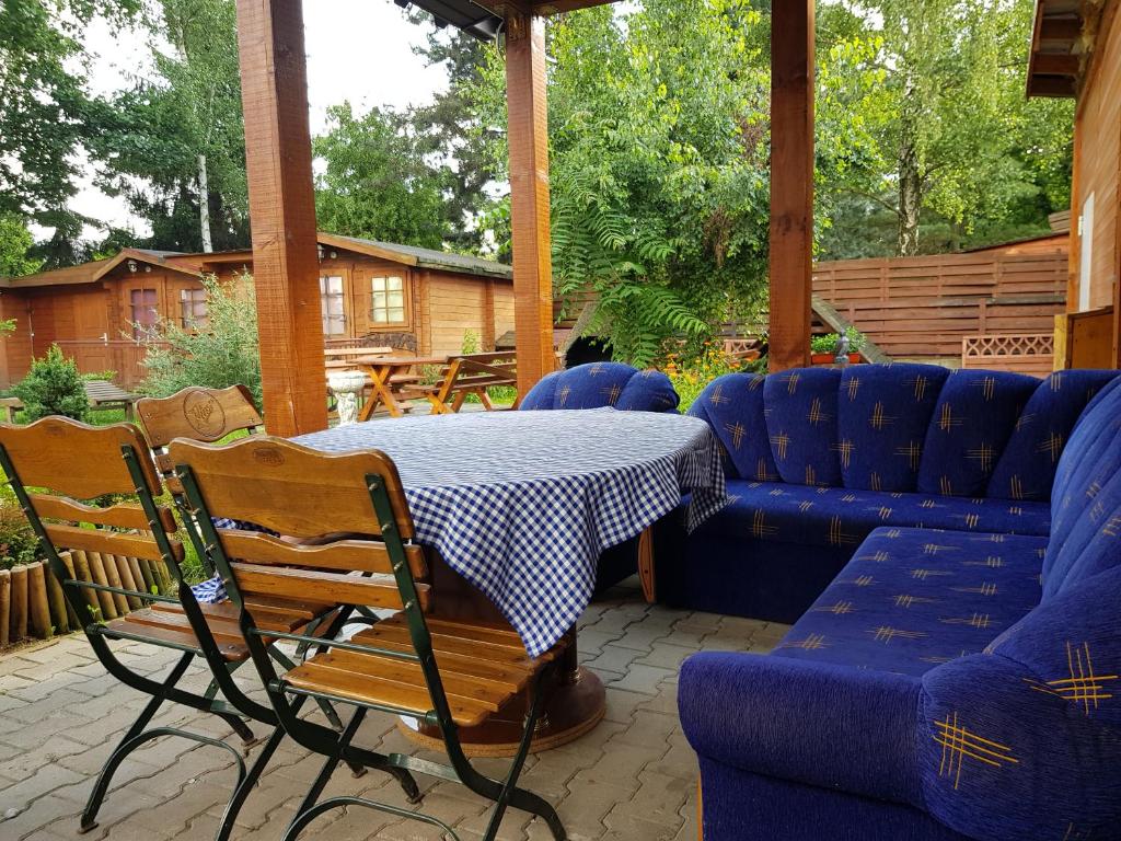 Posezení v ubytování Gościnna Hacjenda
