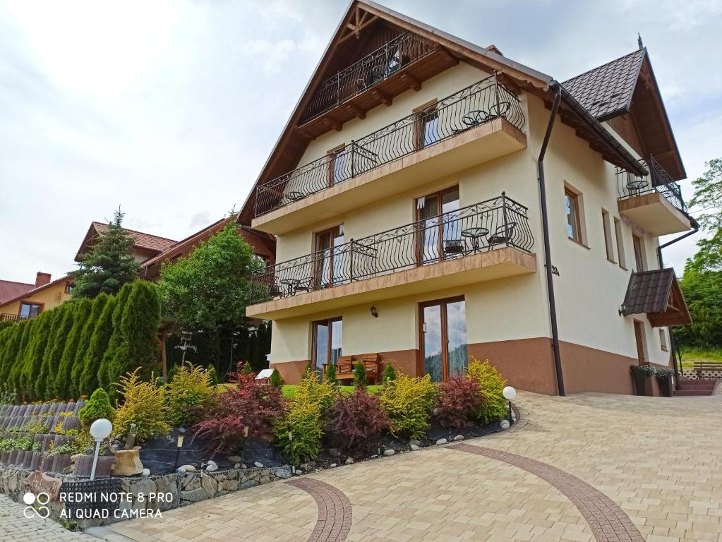 Budova, kde se ubytování v soukromí nachází