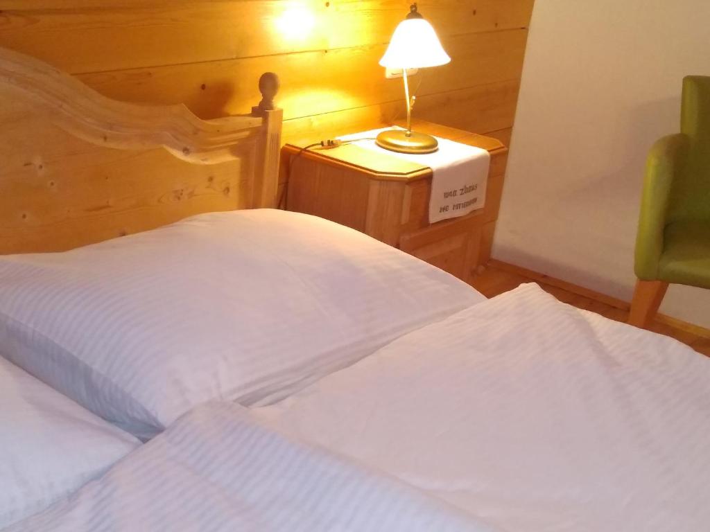 Postel nebo postele na pokoji v ubytování k&k Residenz