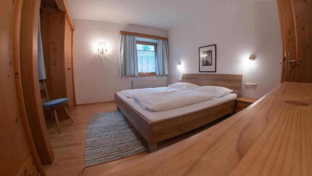 Postel nebo postele na pokoji v ubytování Haus Christophorus