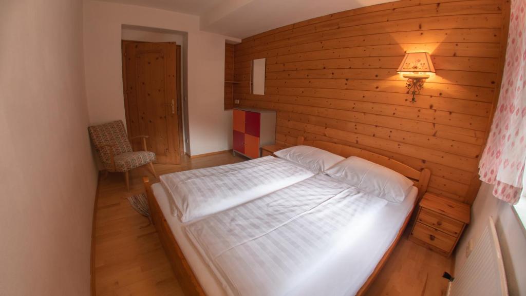 Postel nebo postele na pokoji v ubytování Haus Christophorus