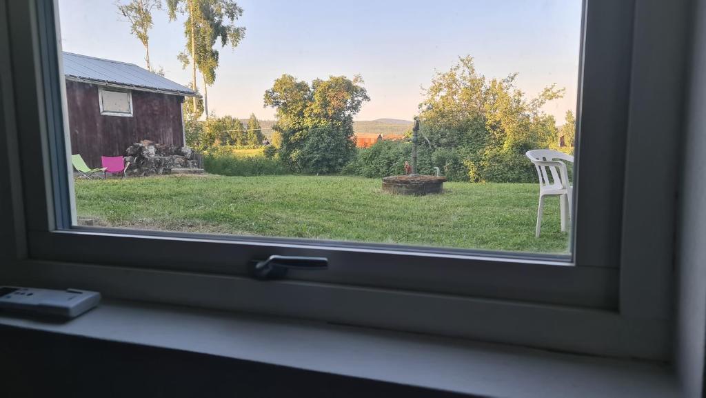 Zahrada ubytování Symaskinshuset Järvsö