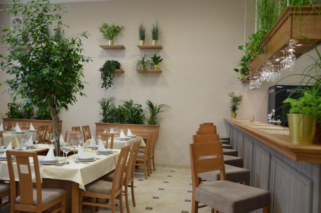 Posezení v ubytování Apartmány Deluxe