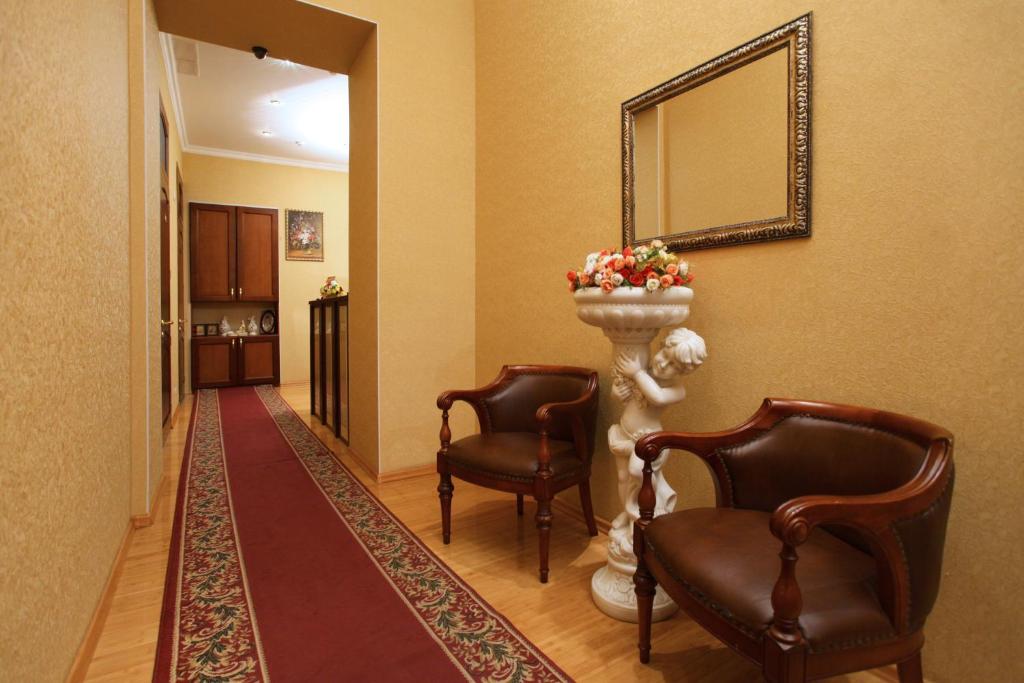 Posezení v ubytování Ekaterina Hotel