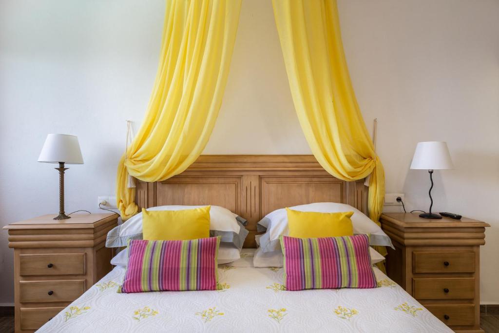 Posteľ alebo postele v izbe v ubytovaní Casa el Imperio