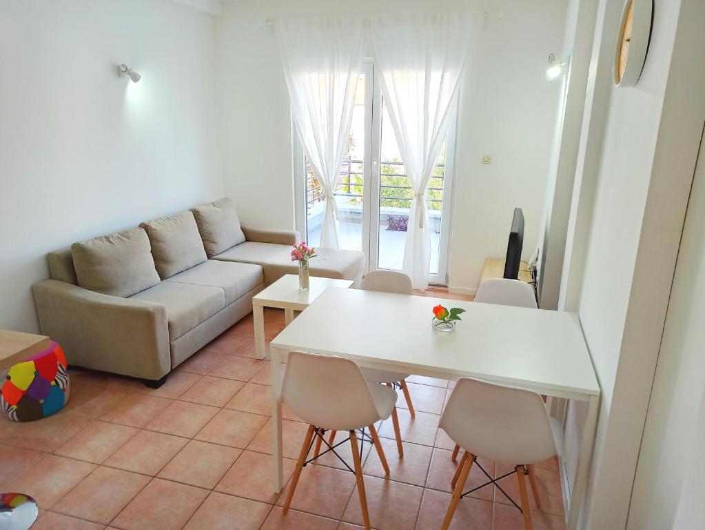 Posezení v ubytování Apartment Prancic