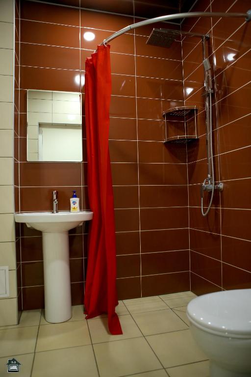Koupelna v ubytování Guest House in Gyumri