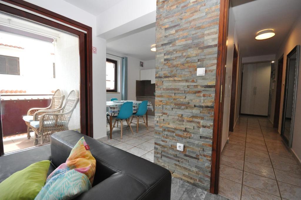 Posezení v ubytování LUXURY APARTMENT KALA 2