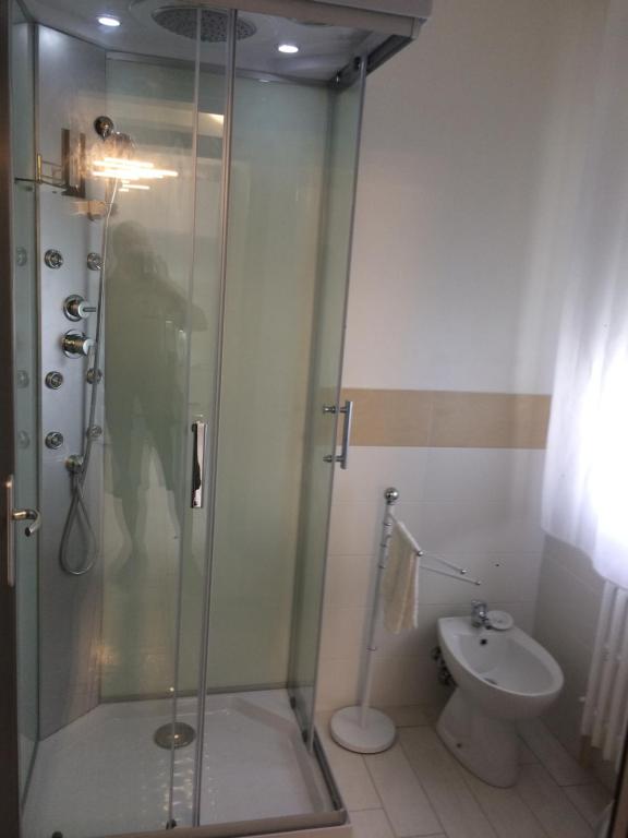 Koupelna v ubytování Terrazze Dannunziane