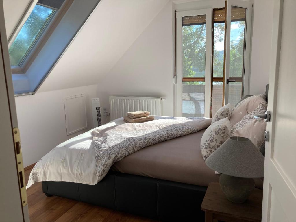 Postel nebo postele na pokoji v ubytování Beach House Orfű
