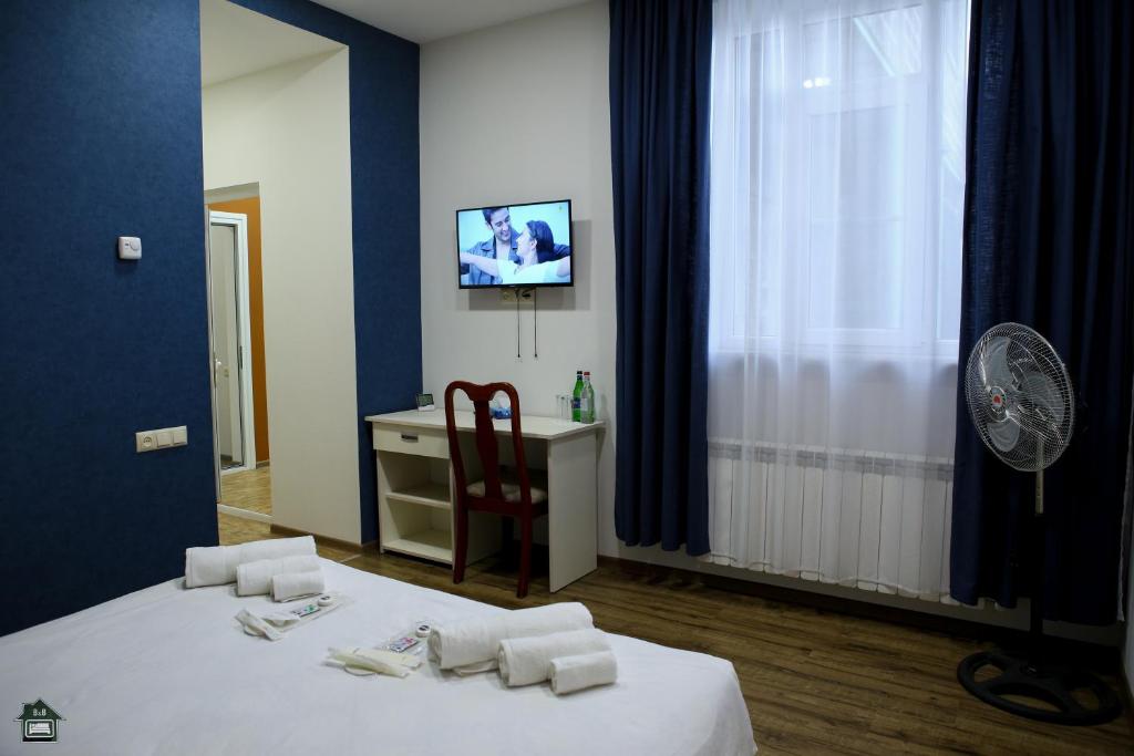 TV a/nebo společenská místnost v ubytování Guest House in Gyumri