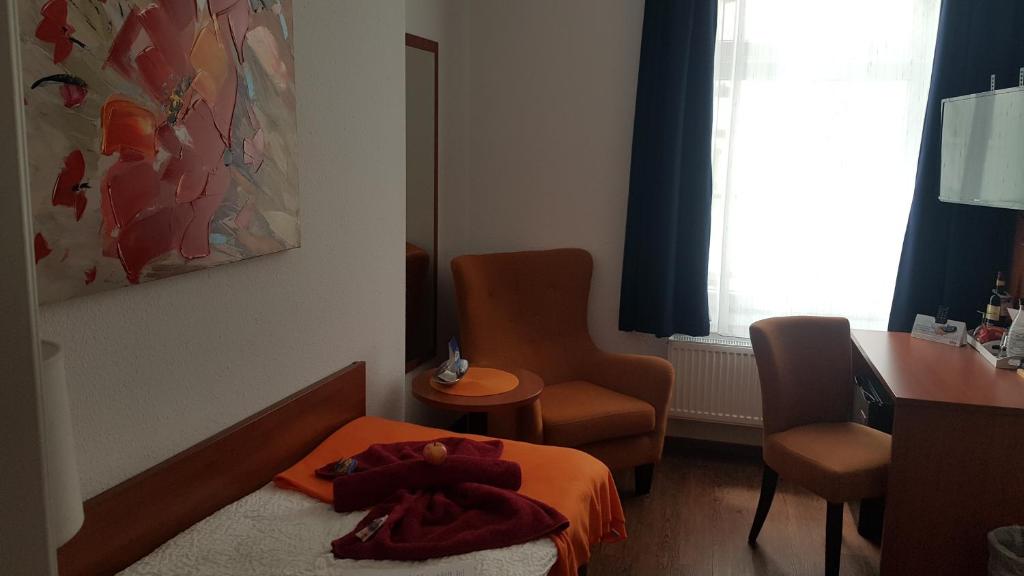 Posezení v ubytování Hotel Amber Altstadt