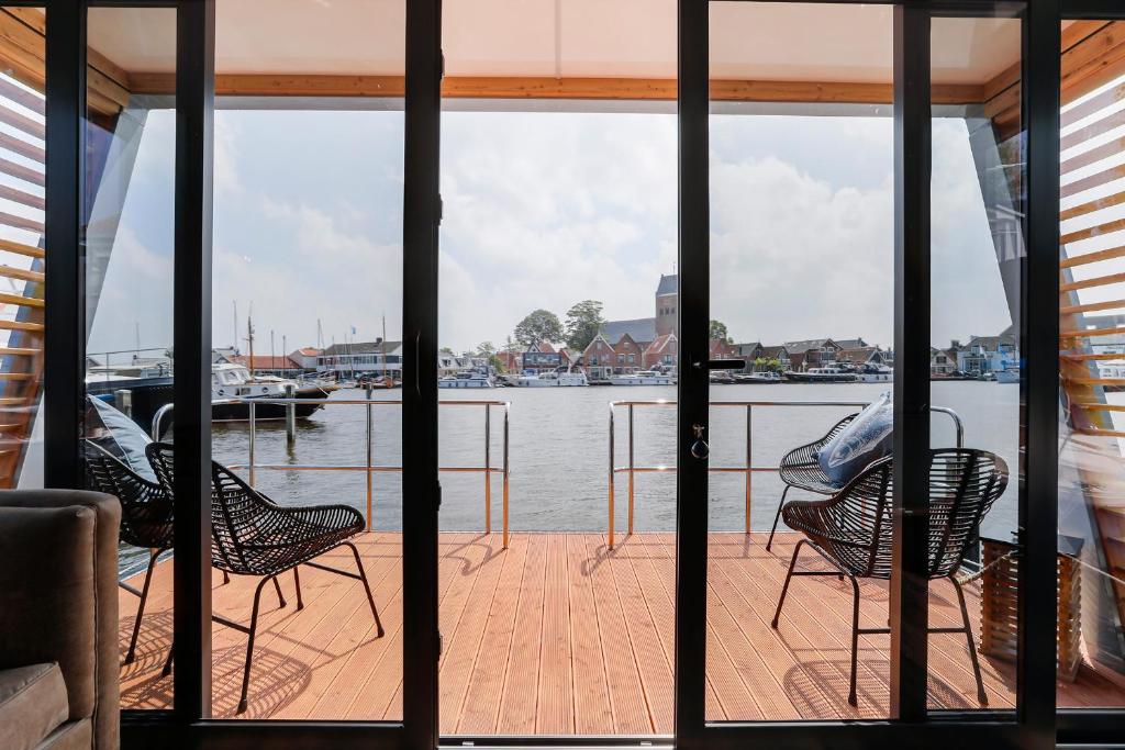 Luxe Houseboat Skoft - Appartamento Con Vista Sul Lago
