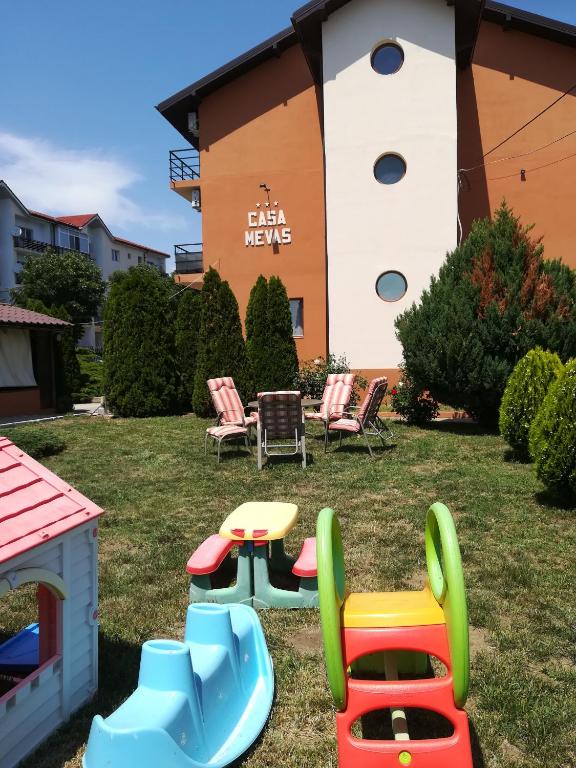 Zahrada ubytování Casa Mevas