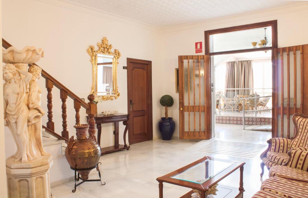 Posezení v ubytování HOTEL GUADALUPE