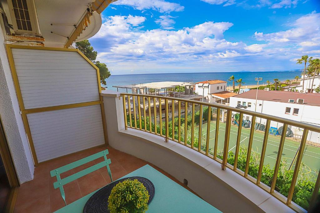 Balkón alebo terasa v ubytovaní COSTA DAURADA APARTAMENTS - Internacional Luxe