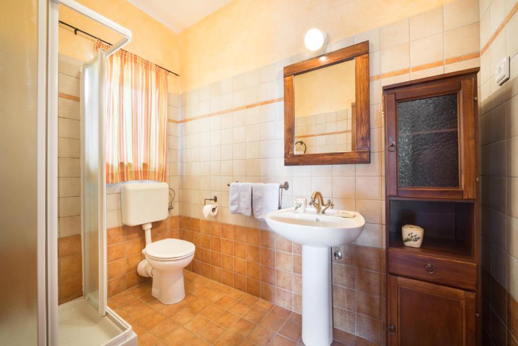 Kúpeľňa v ubytovaní Apartmani Hrelja