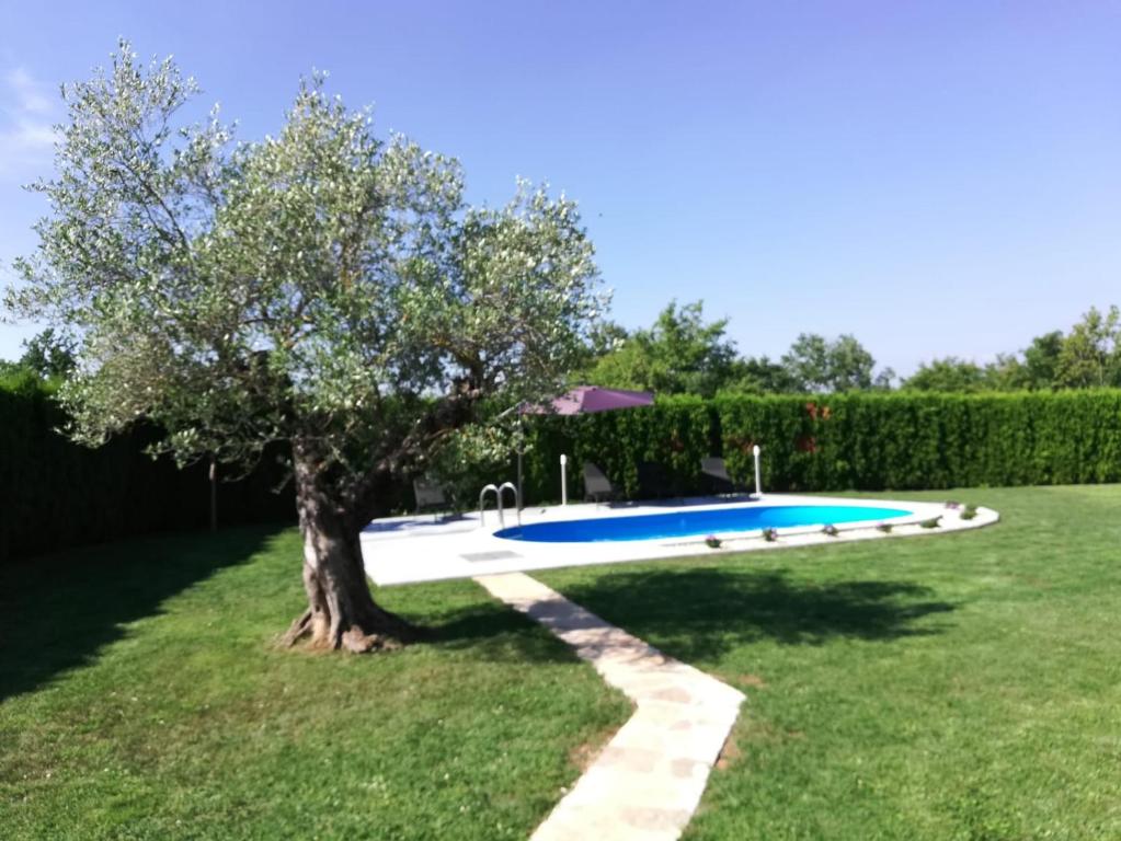Bazén v ubytování Holiday Home Maria nebo v jeho okolí