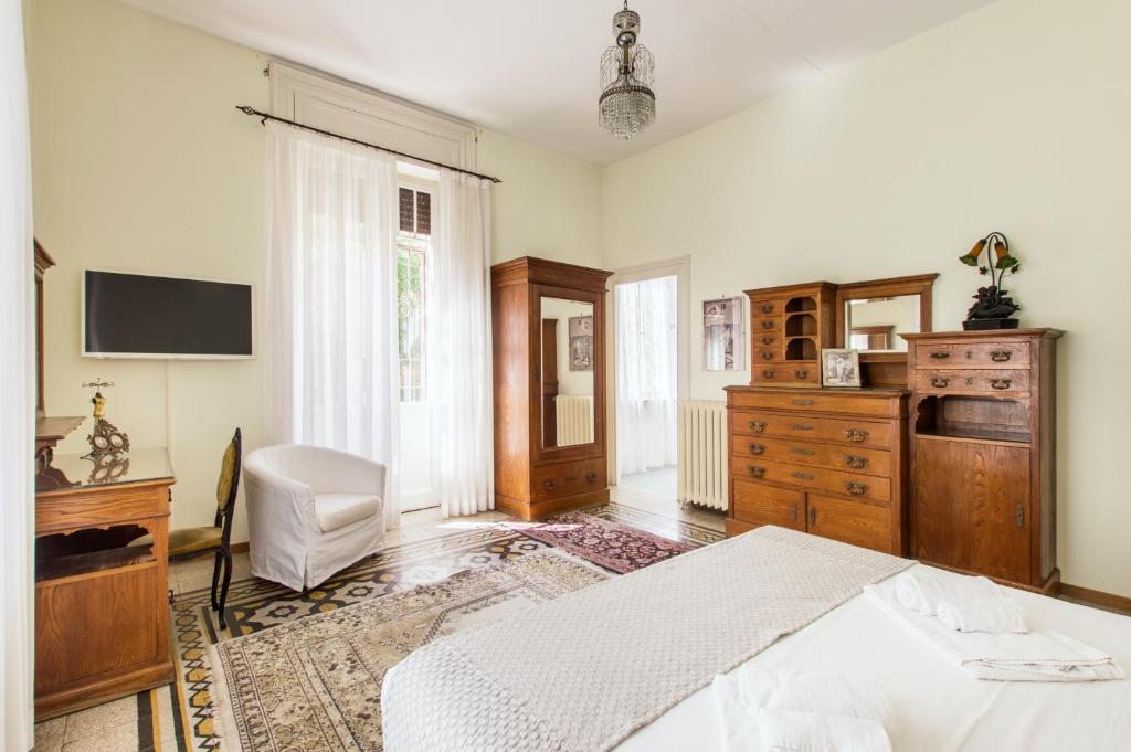 A bed or beds in a room at Trastevere Decò Apartment