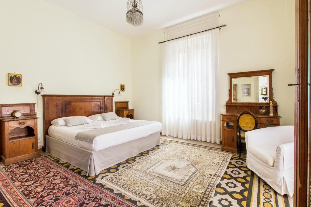 A bed or beds in a room at Trastevere Decò Apartment