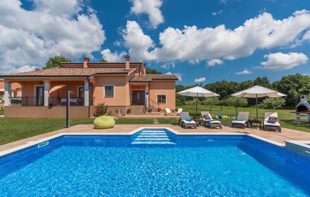 Πισίνα στο ή κοντά στο Villa Antonela