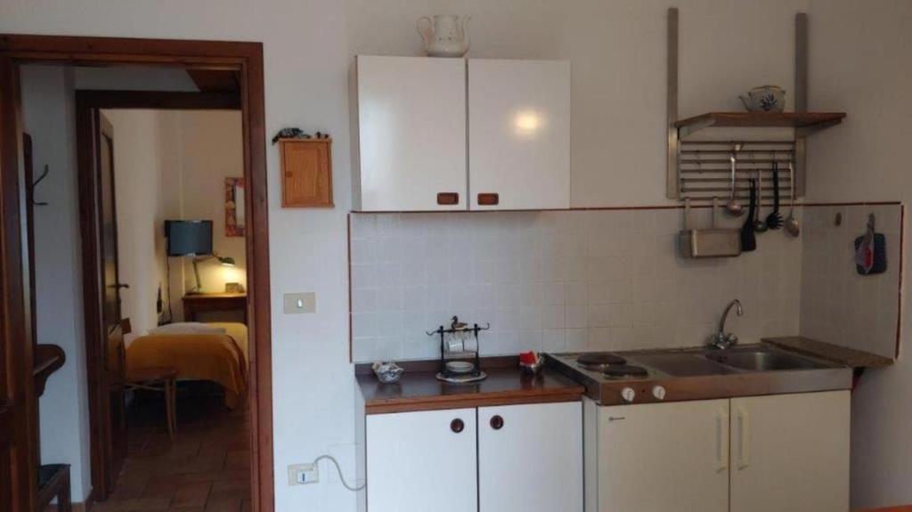 A kitchen or kitchenette at Agriturismo Cornieto