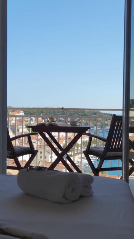 Balkón nebo terasa v ubytování Apartments and Rooms Bonkan Hvar