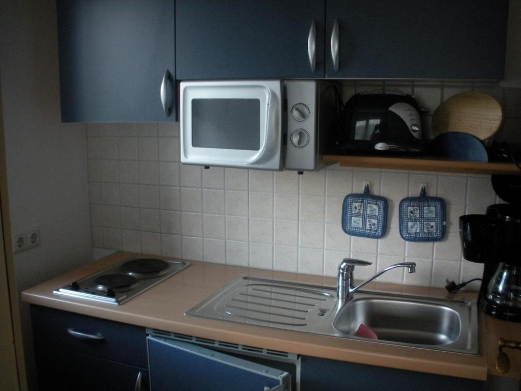 Kuchyň nebo kuchyňský kout v ubytování Haus Margit