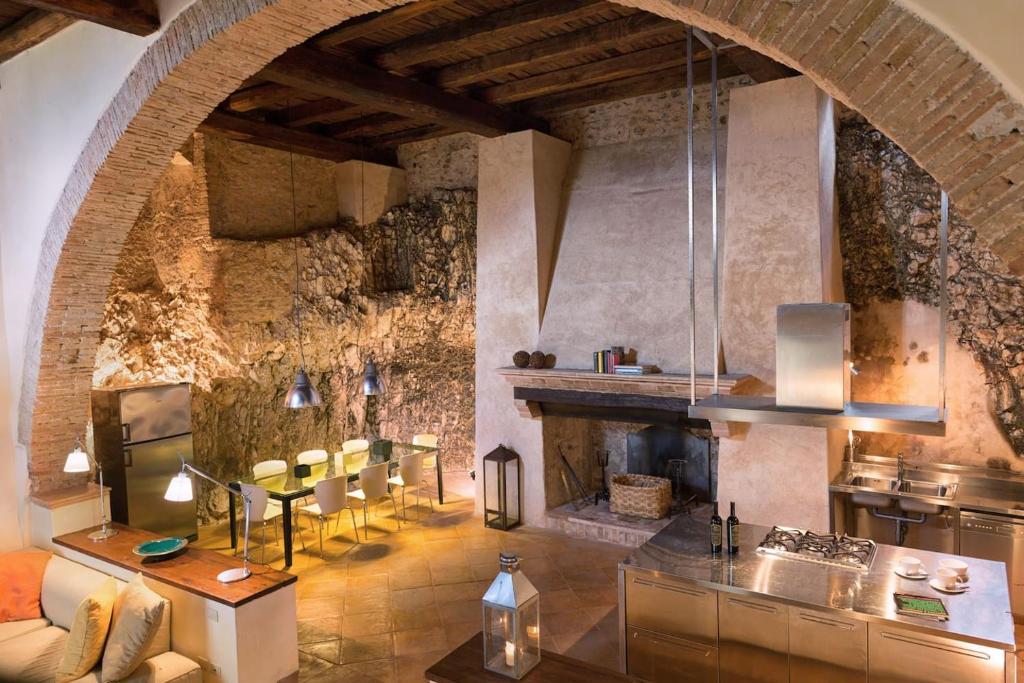 Villa della Genga Country Houses - Espacio Abierto Con Dos Dormitorios