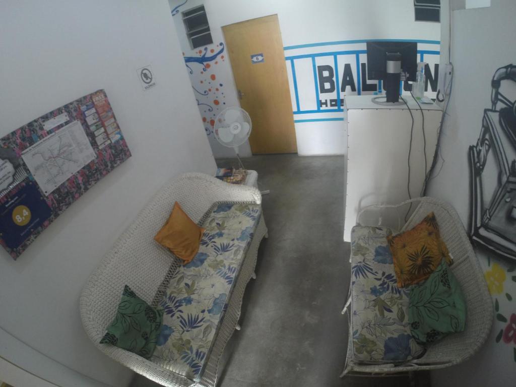 陽台旅舍休息區