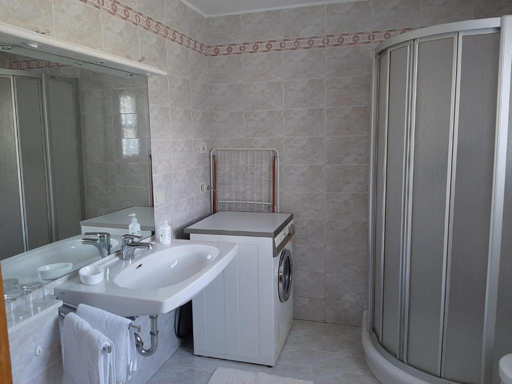 A bathroom at Haus Thoma