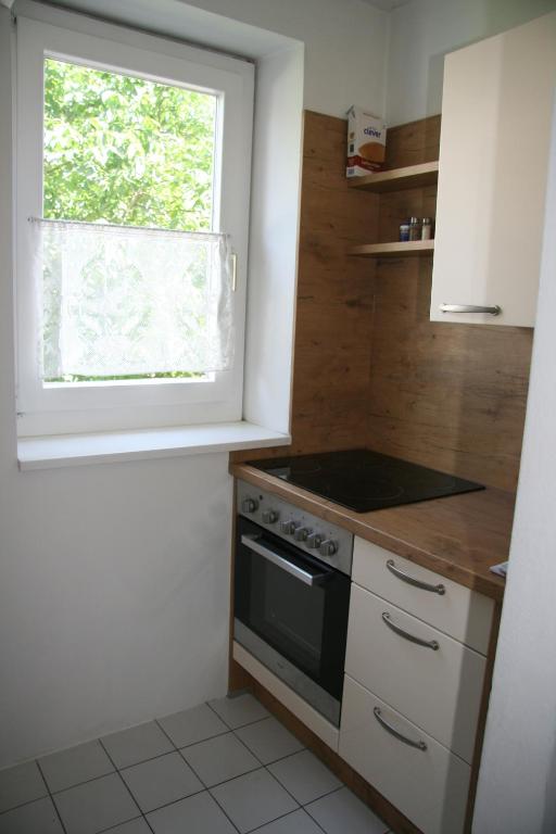 Kuchyňa alebo kuchynka v ubytovaní Apartments Wirrer