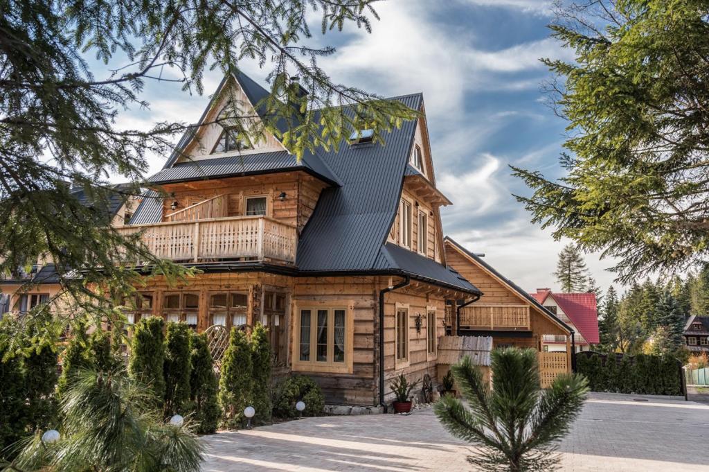 Budova, v ktorej sa ubytovanie bed & breakfast nachádza