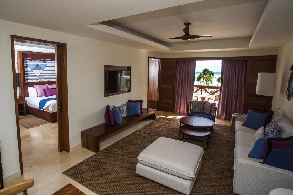 Posezení v ubytování Secrets Cap Cana Resort & Spa - Adults Only - All Inclusive