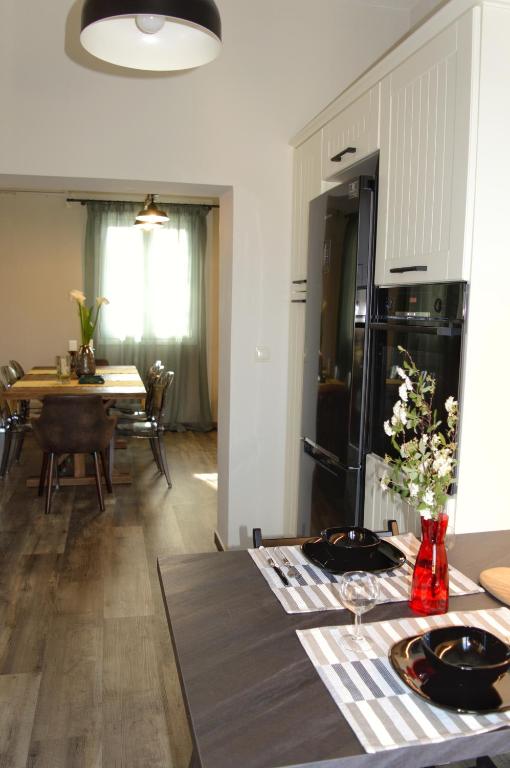 Kuchyň nebo kuchyňský kout v ubytování Lucas home