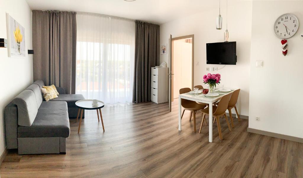 Posezení v ubytování Apartament Livia