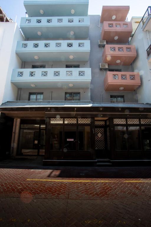Budova, kde se aparthotel nachází