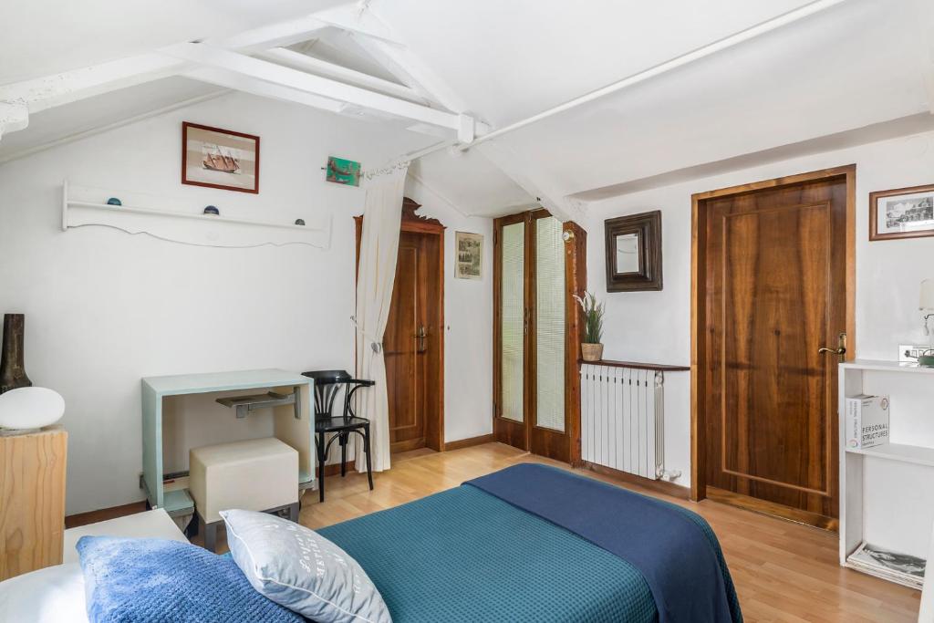 Posteľ alebo postele v izbe v ubytovaní Ca Lorosa Cosy and comfortable Loft at Castello