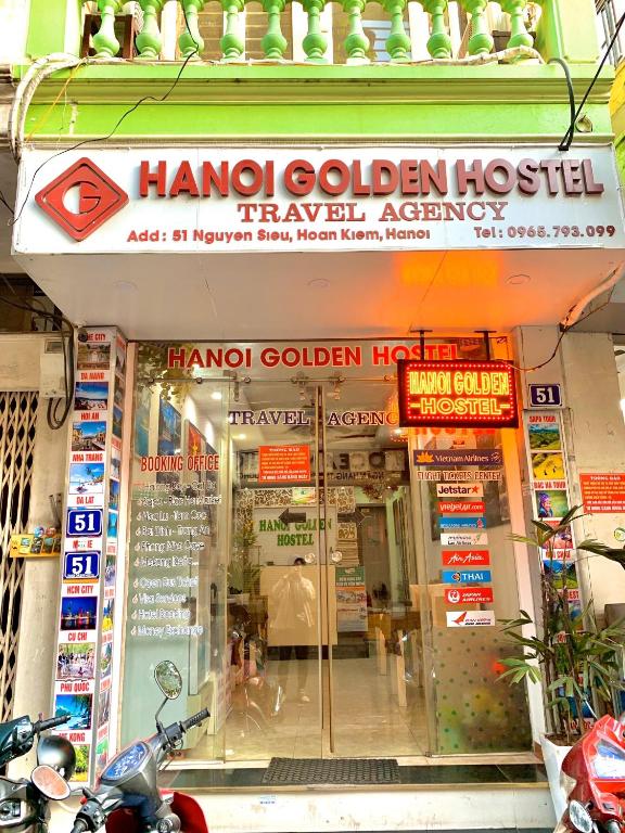 Certifikát, hodnocení, plakát nebo jiný dokument vystavený v ubytování Hanoi Golden Hostel