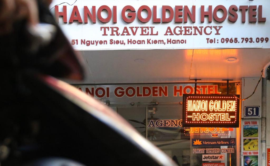 Certifikát, hodnocení, plakát nebo jiný dokument vystavený v ubytování Hanoi Golden Hostel