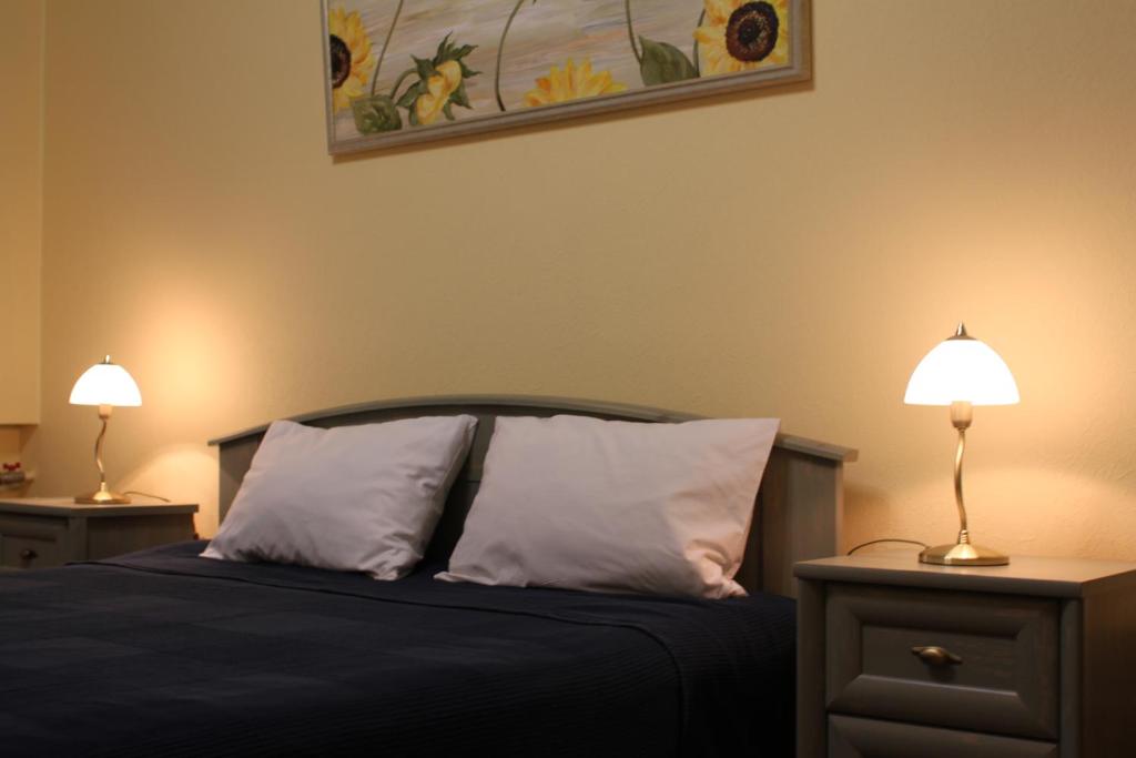 Postel nebo postele na pokoji v ubytování Sunflower B&B