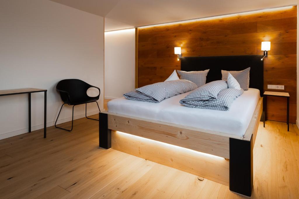 Postel nebo postele na pokoji v ubytování freistil Boutiquehotel