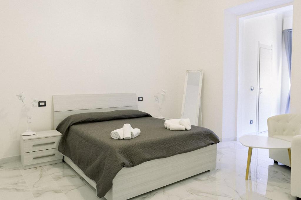 Postel nebo postele na pokoji v ubytování FG Vacanze