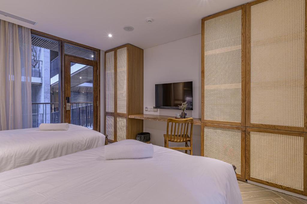 Phòng Deluxe 2 Giường Đơn