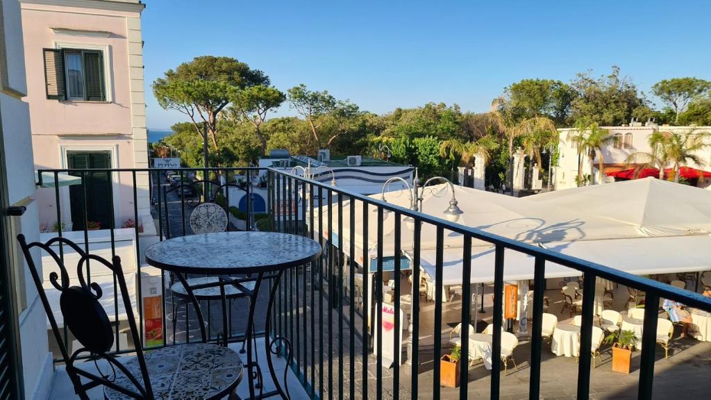 Balkón alebo terasa v ubytovaní B&B La Piazzetta