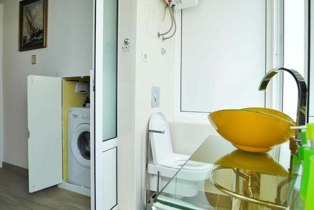 Kuchyňa alebo kuchynka v ubytovaní Apartment Beach Makarska