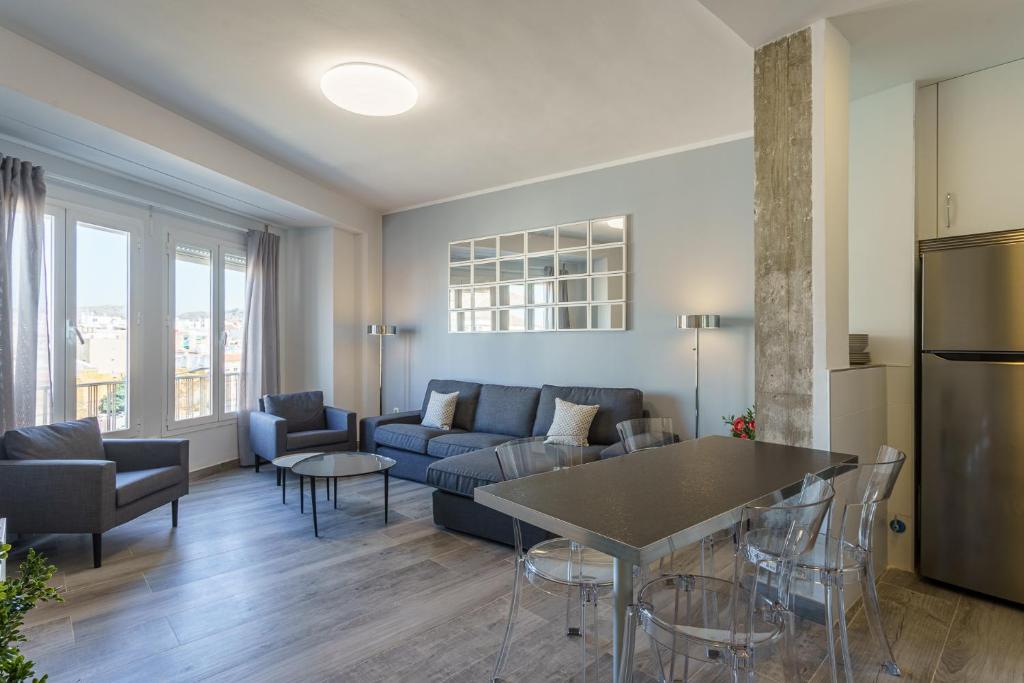 Posedenie v ubytovaní CASANA APARTAMENT CITY CENTER