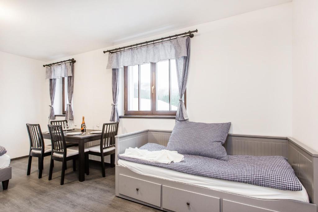 Posezení v ubytování Apartmany Na Salasi