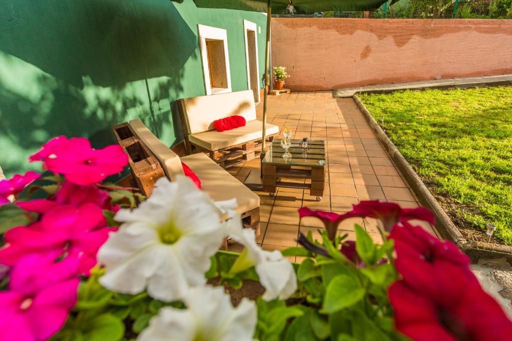 Zahrada ubytování CASA SEGADE